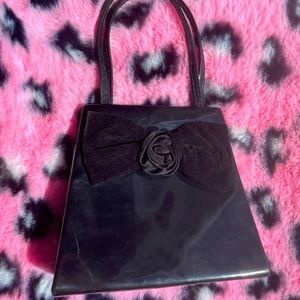 Vintage Black Patent Leather Purse | Great Condition